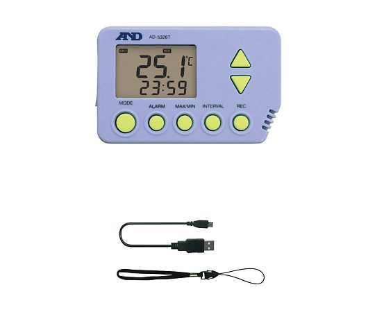 A&D 大容量數字溫度數據記錄儀