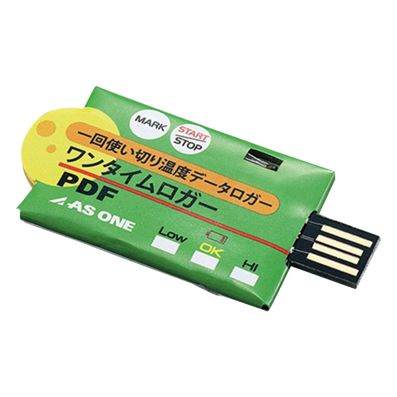 AS ONE 一次性記錄器 -30~+70℃