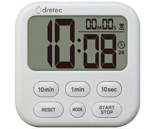 dretec 大螢幕定時器「Shabon6Duo」T-646系列