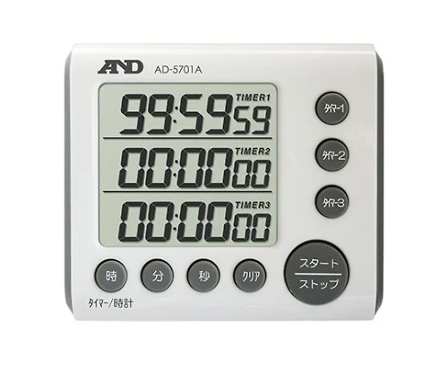 A&D 3組計時定時器 AD-5701A