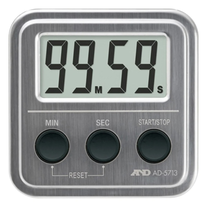A&D 可切換聲量大液晶定時器(100分鐘型)AD-5713