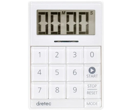 dretec 附時鐘 立方定時器 T-549WT