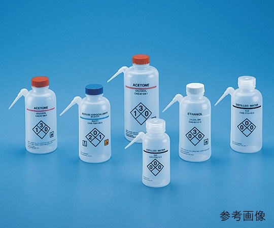 Tarsons LDPE 側出口 藥品標示洗滌瓶 562200系列