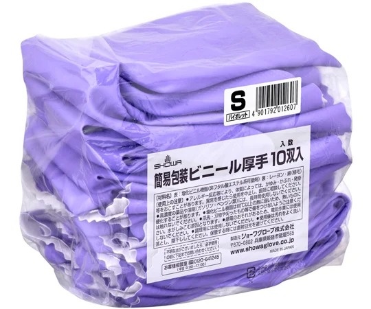 昭和手套 加厚PVC手套 Vinytop 10雙 NO132系列