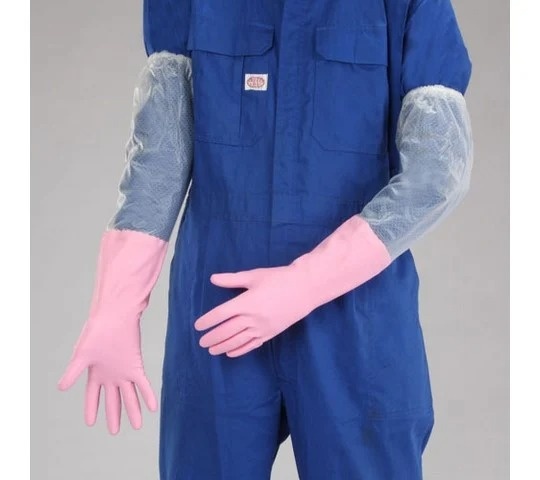 Esco 袖套型 厚PVC手套 140 EA354GH系列