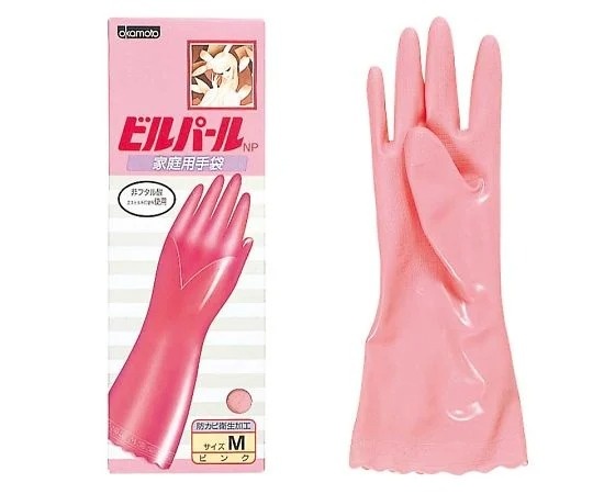 Okamoto NP 厚PVC手套 Bill Pearl 每盒 1雙