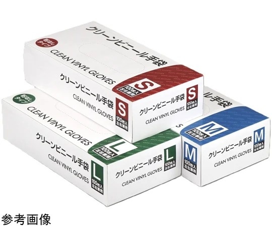 MISM Japan 潔淨無粉PVC手套 100入 CP系列