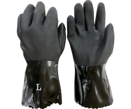 三重化學工業 耐油無縫黑色手套 3雙裝 No.404-3系列