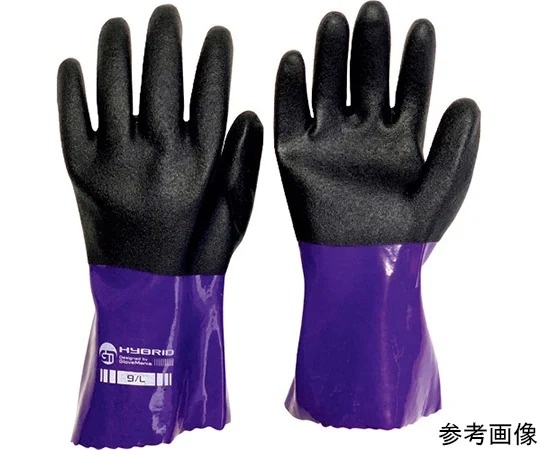 川西工業 PVC+NBR耐油手套 Hybrid Alpha 2314系列