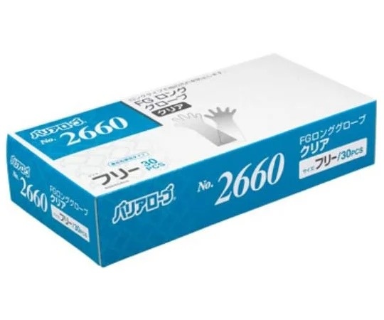 Reable FG 透明袖套型手套 30入 2660