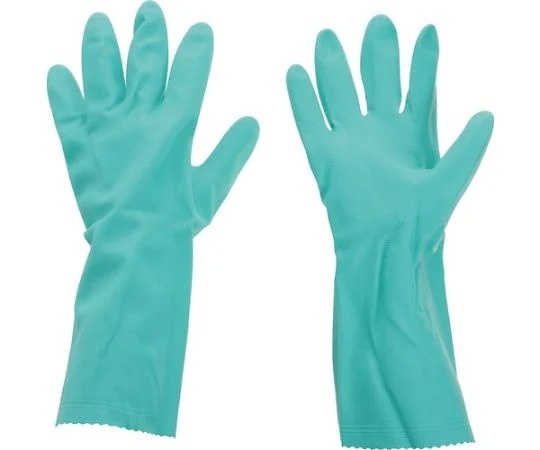 Trusco 厚PVC手套 綠色 L PVCG54-L-G