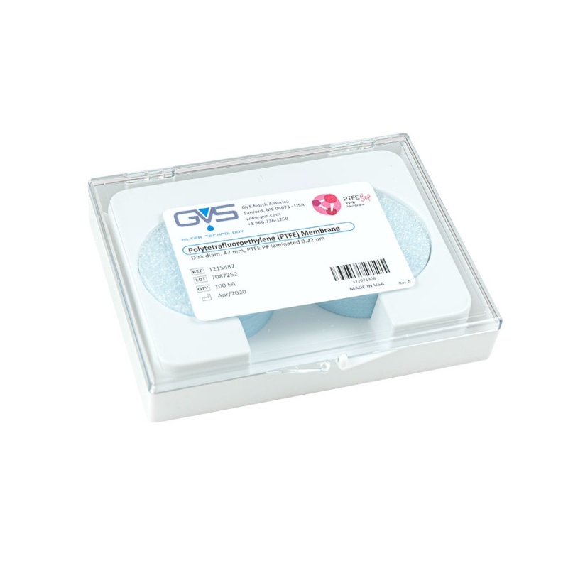 GVS 過濾膜 直徑φ47mm PTFE 親水性 100入/包