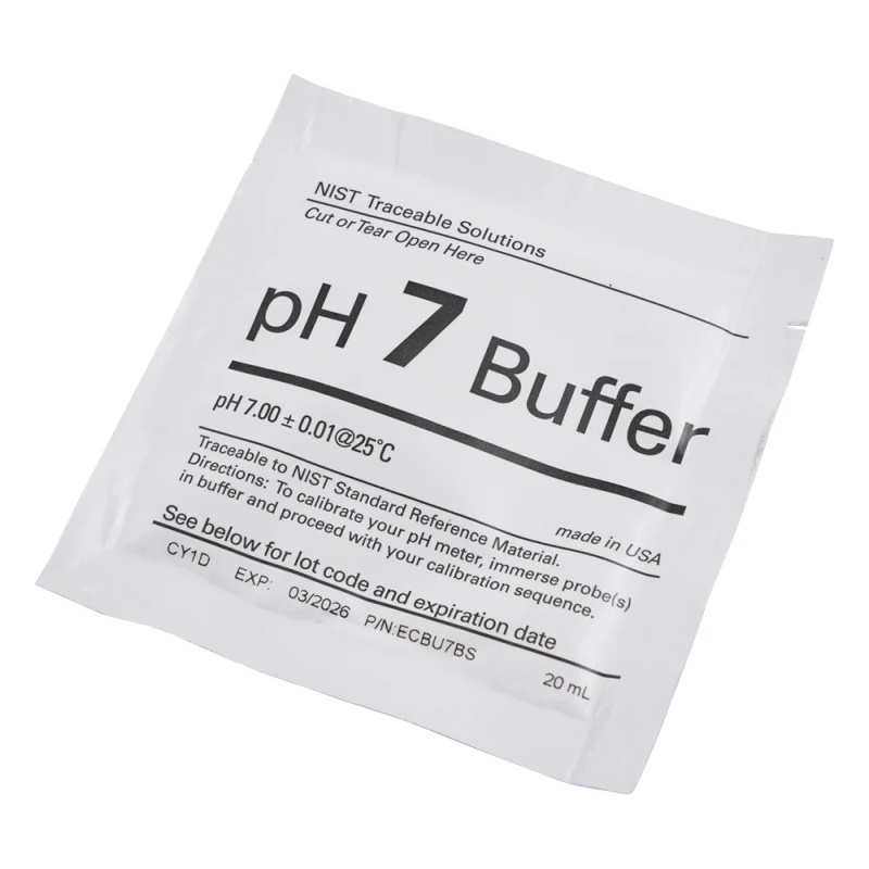 EUTECH Lacombe Tester 選配(標準液)pH7 20mL×5包 ECBU7BS