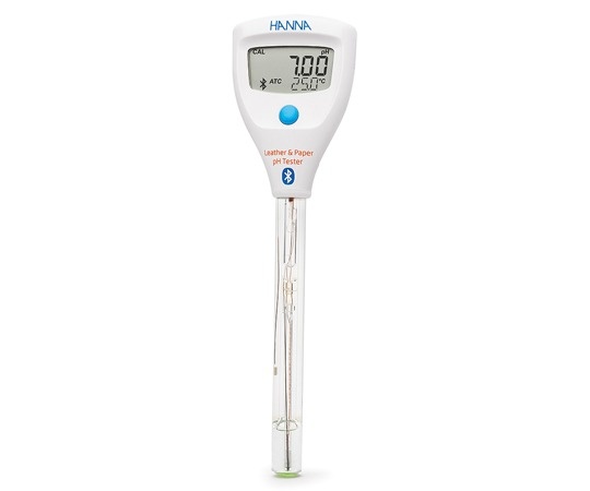 Hanna HALO2 無線 pH測試計 紙/皮革 HI 9810442