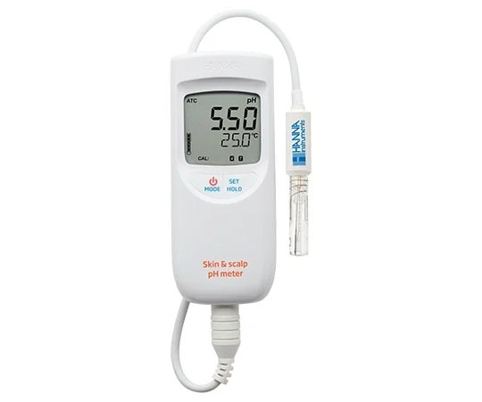 Hanna 皮膚/頭皮 pH/℃計 HI99181D