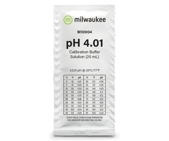 Milwaukee pH標準液 20mL×25袋
