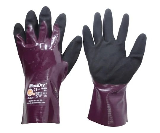 Atg 防水防油NBR橡膠手套 Maxi Dry