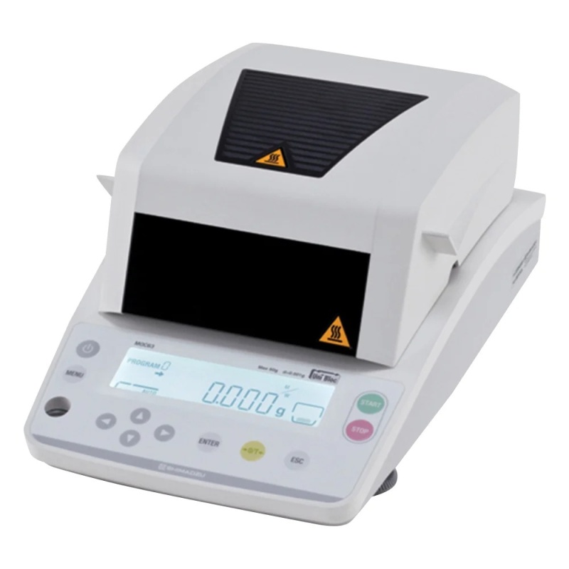 Shimadzu 加熱式水分計 MOC63u 0.001g/0.01%