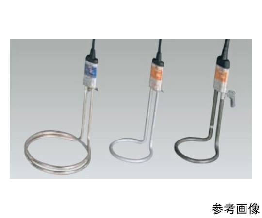 AS ONE 浸入式加熱器 銅鍍鉻(水專用)HPC系列