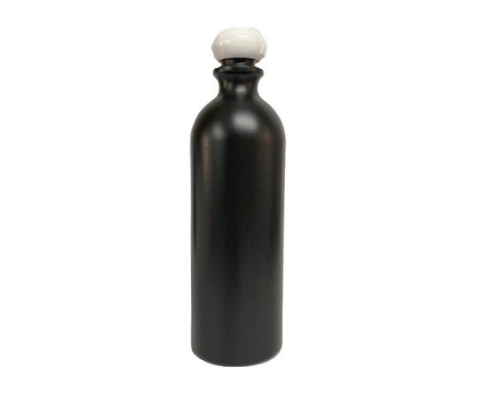 AS ONE 按壓蓋瓶 500mL 黑色 附內塞 50入 PO500B-50