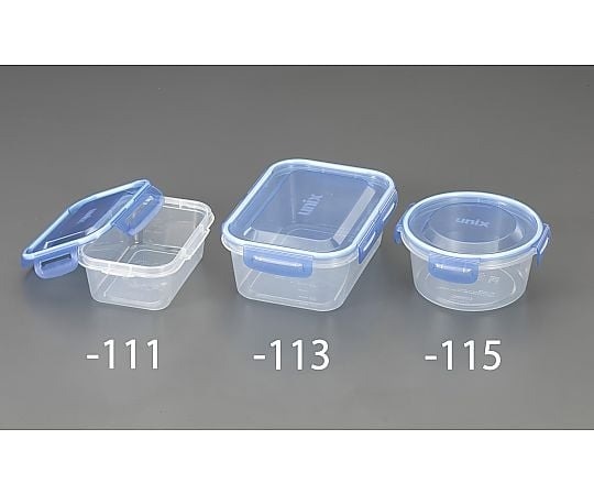 ESCO 430mL密封保存容器(四向鎖/3個)EA508TC-115