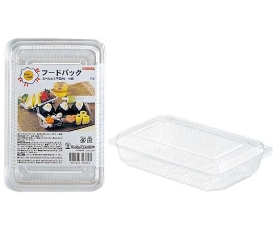 Sunnap 食品容器 午餐盒 扁平型 10個