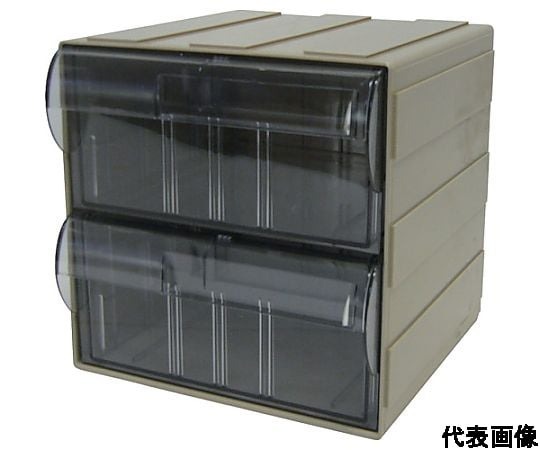 Sakase Chemical 商務卡式抽屜 S型 單件 W186×D192×H186 2個抽屜 S-332
