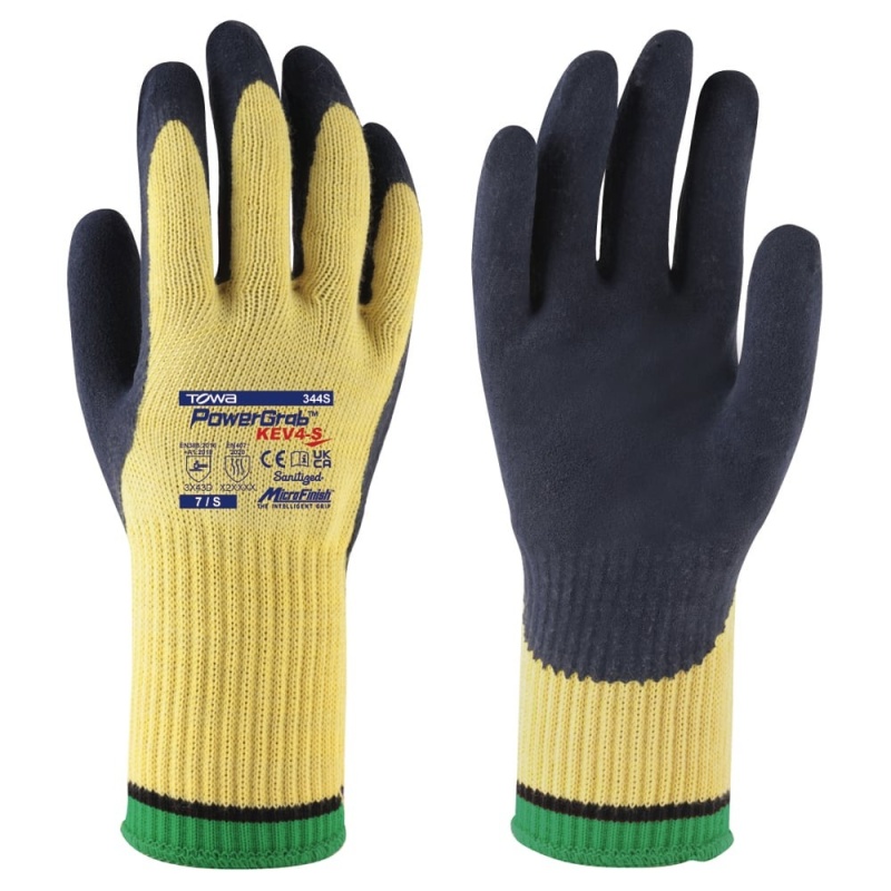Towa 防切割手套 PowerGrab KEV4-S 344S系列