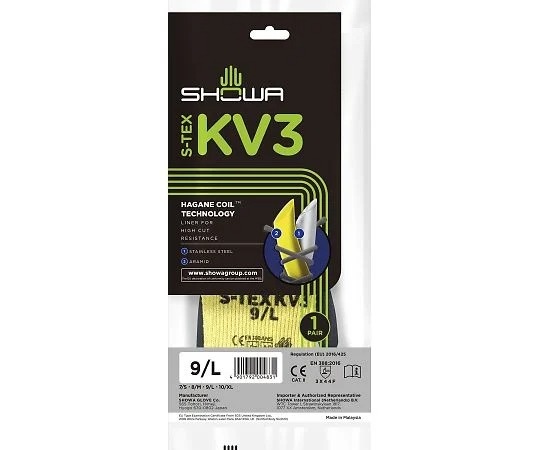 昭和手套 防切割手套 S-TEX KV3(鋼絲線圈) 120對