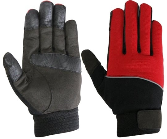 Yuasa Glove 防切割 合成皮革手套 E092BK/R系列