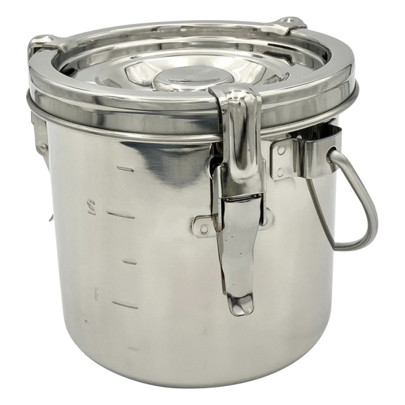 本間製作所 不鏽鋼罐 附透氣口 卡扣式