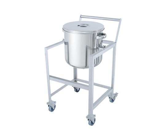 日東金屬 不鏽鋼鏡板型通用容器 架台付(附把手、蓋置付)DT-ST-ASCC系列