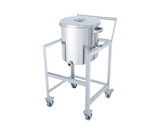 日東金屬 不鏽鋼錐型通用容器 架台付(附把手、蓋置付)KTT-ST-ASCC系列