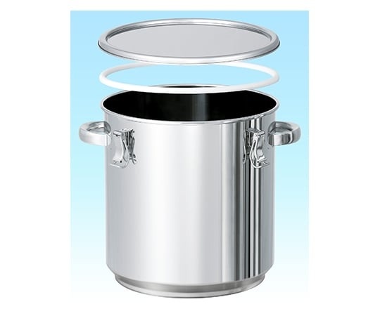 日東金屬 可堆疊式不鏽鋼密封容器 PTFE墊圈 CTH-STA-PTFE系列