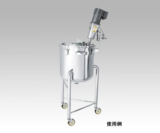 日東金屬 不銹鋼攪拌容器 (附安裝座/鏡面拋光) DTK系列