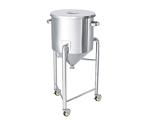 日東金屬 料斗型不鏽鋼容器 脚付 附蓋 HT-ST系列