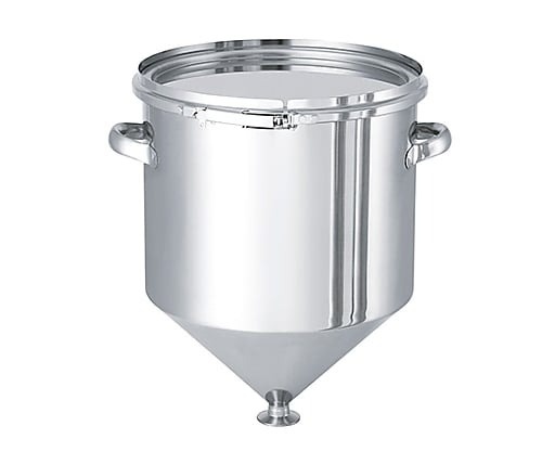 日東金屬 料斗型不鏽鋼密封桶 箍環式 L型矽膠墊圈 HT-CTL系列