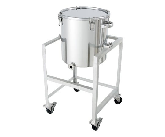 日東金屬 單錐型不鏽鋼密封容器(卡扣式)架台付 KTT-CTH-ASC系列