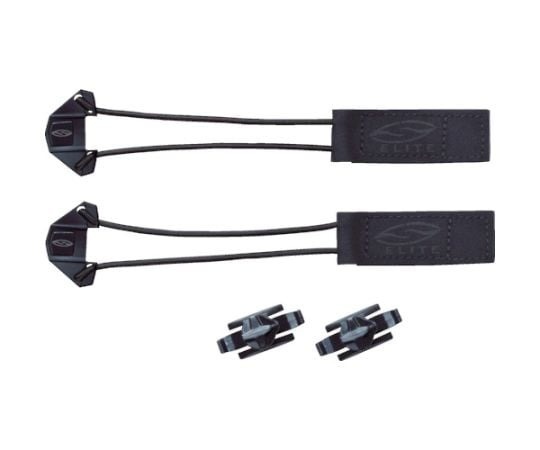 Smith Optics 黑色彈性魔鬼氈 快速綁帶套組