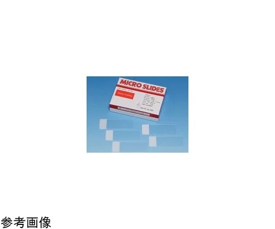 武藤化學 矽烷 彩色磨砂載玻片 水緣磨 20F 100片