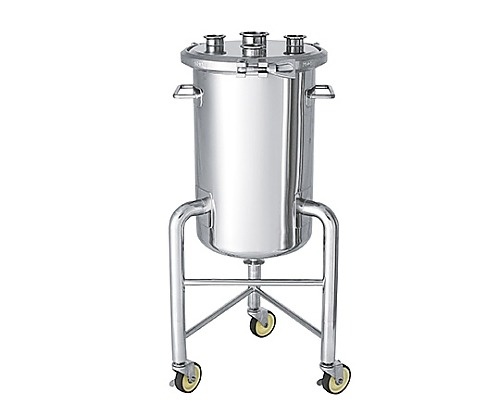 日東金屬 卡套式不鏽鋼壓力容器 腳輪付 PCN-F-L系列