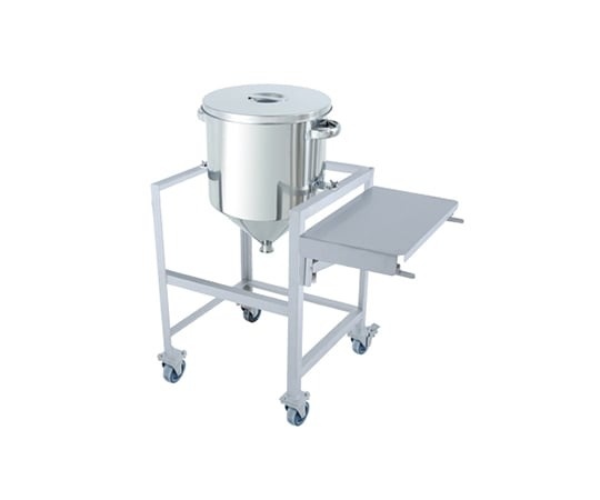 日東金屬 不鏽鋼料斗型通用容器 架台付(附作業台)HT-ST-ASCB系列