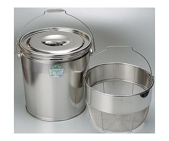 ESCO φ300 附把手提桶(附濾籃/不鏽鋼製)EA508SF系列