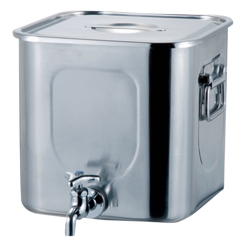 丸山不鏽鋼 方型容器 附水龍頭