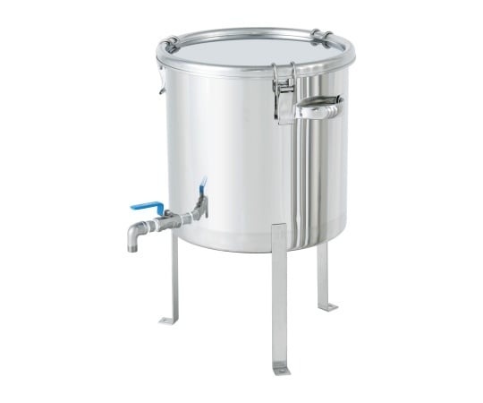 日東金屬 附球閥不鏽鋼密封容器 平鋼腳付 CTHV-FL系列