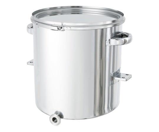 日東金屬 錐型密封容器(箍帶式)附支架 KTT-CTL-BRK系列