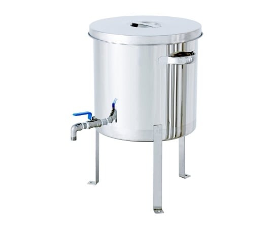 日東金屬 附球閥不鏽鋼通用容器 平鋼腳付 STV-FL系列