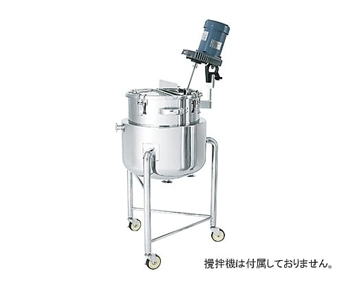 日東金屬 鏡板型不鏽鋼夾套容器 附攪拌機座 DTK-J系列