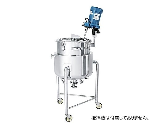 日東金屬 附攪拌機座不鏽鋼夾套容器(罐底閥)DTM-J系列