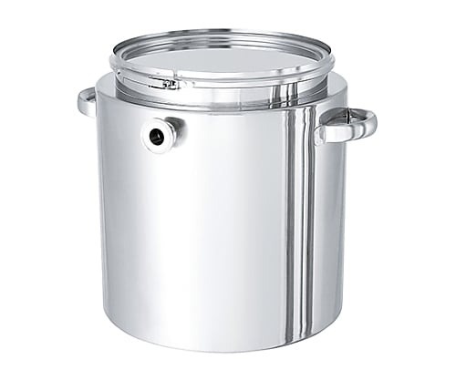 日東金屬 平底型不鏽鋼夾套密封容器 箍帶式 L型矽膠墊圈 CTL-J系列